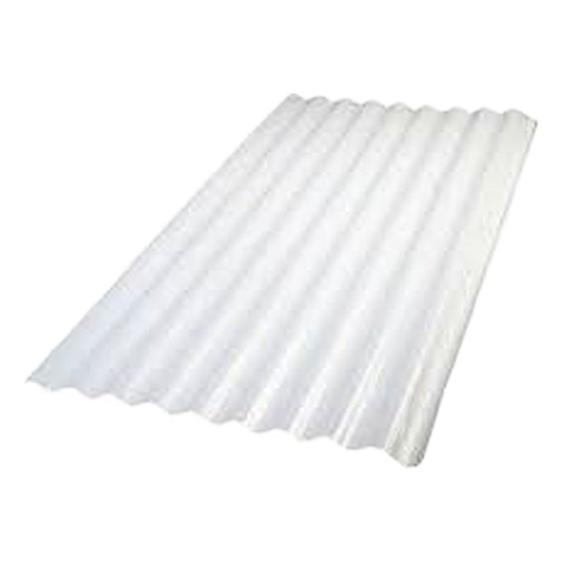 CALAMINA TRANSP 180 X 0.80 MTS BLANCA/ TECHITO