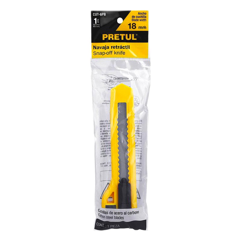 CUTER 6" PLASTICO/ PRETUL 22405