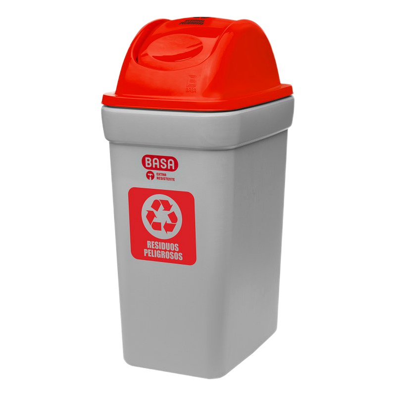 PAPELERA BODEGUITA VAIVEN 35L/ BASA