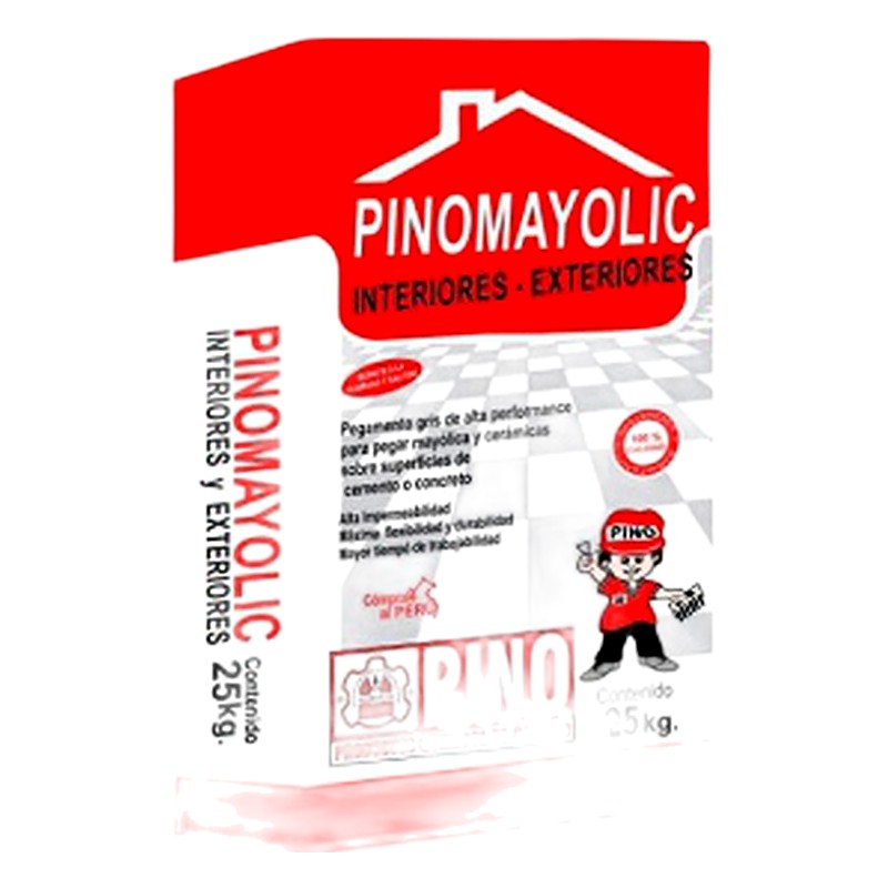 PEGAMENTO MAYOLICA 25KG PINOMAYOLICA / PINO