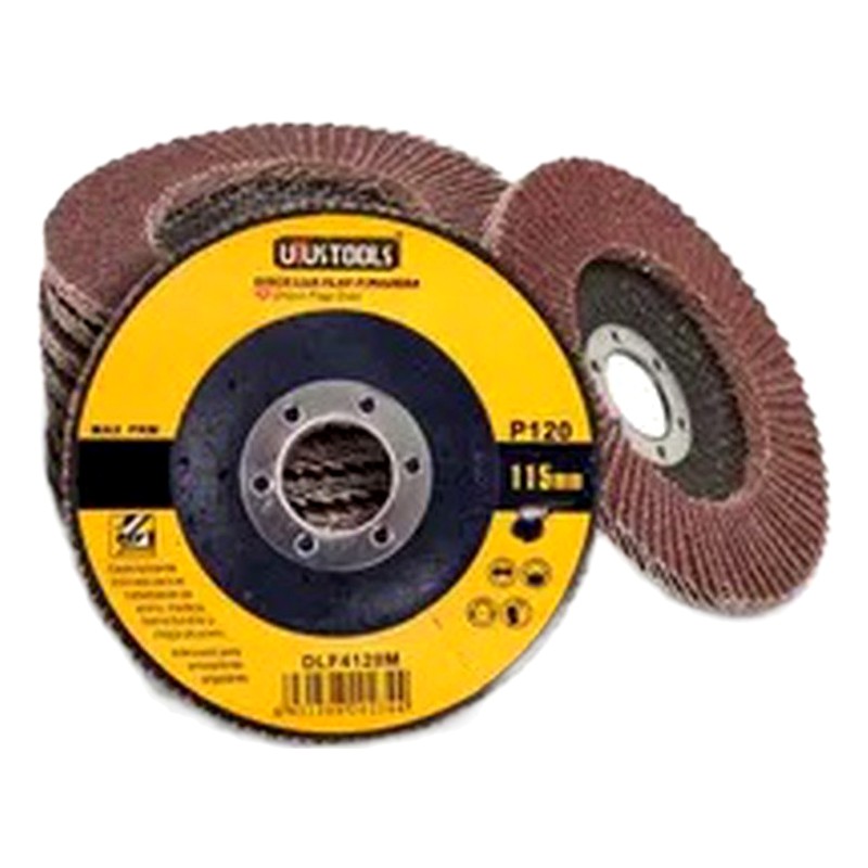 DISCO LIJA 115MM #80 FLAP PARA/METAL/ UYUSTOOL DLF480T