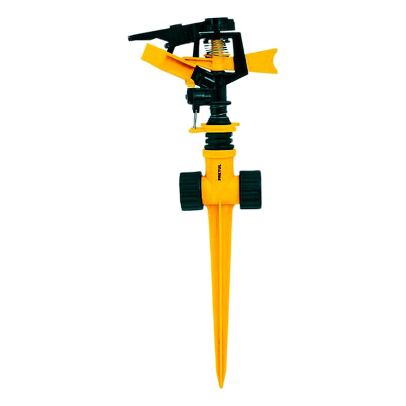 ASPERSOR PLASTICO DOS VIAS, ESTACA DE 14 CM/ PRETUL 20060