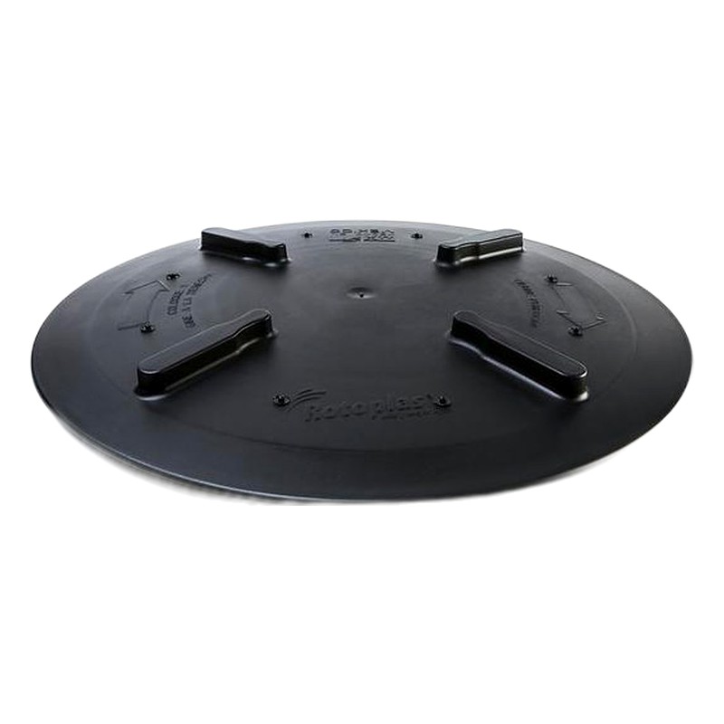TAPA CLICK 18" NEGRA/ ROTOPLAS
