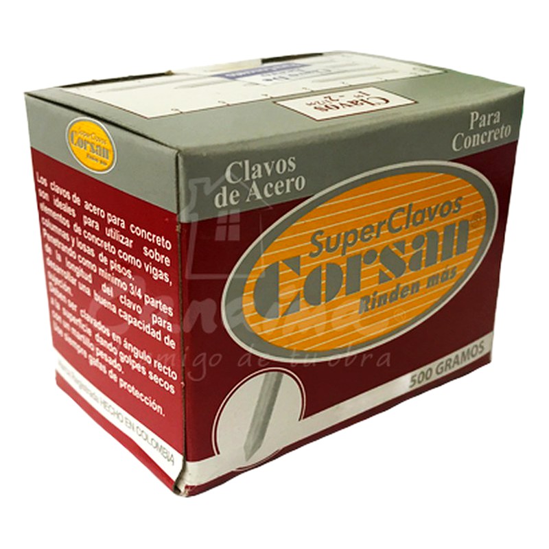 CLAVO CONCRETO 2" (CJA 1/2KG)/ GOTZE