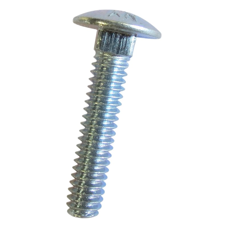 PERNO CABEZA COCHE 2" X 1/4 C/T ZINC (CAMA)