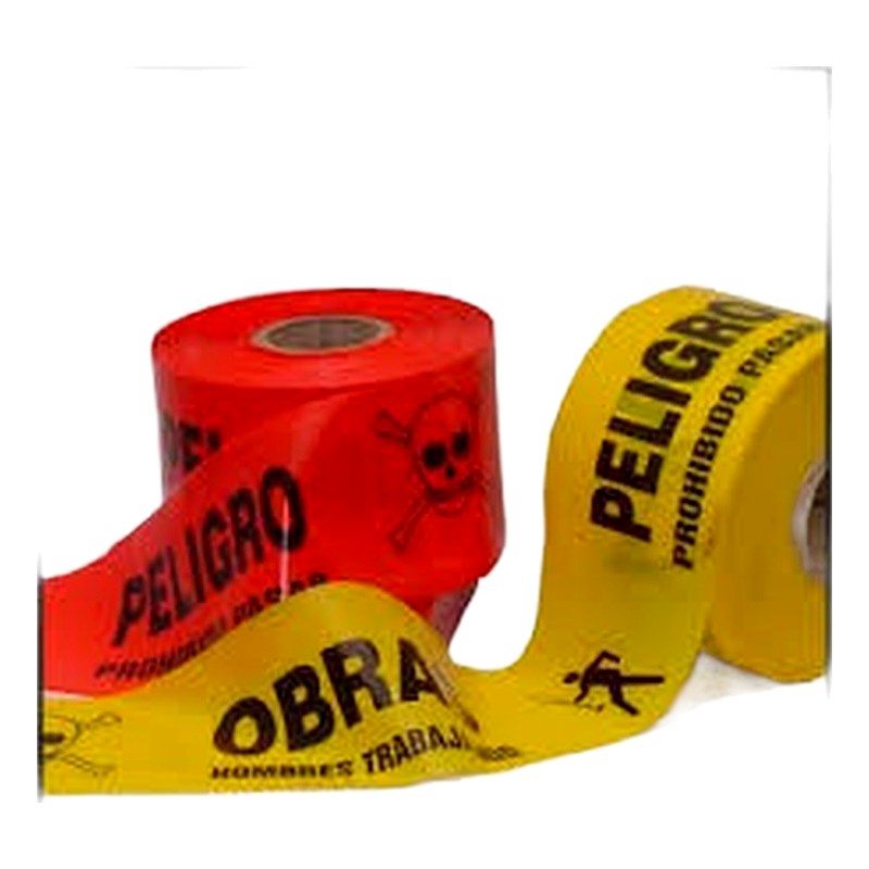 CINTA SEÑALIZACION PELIGRO AMARILLO X200MT