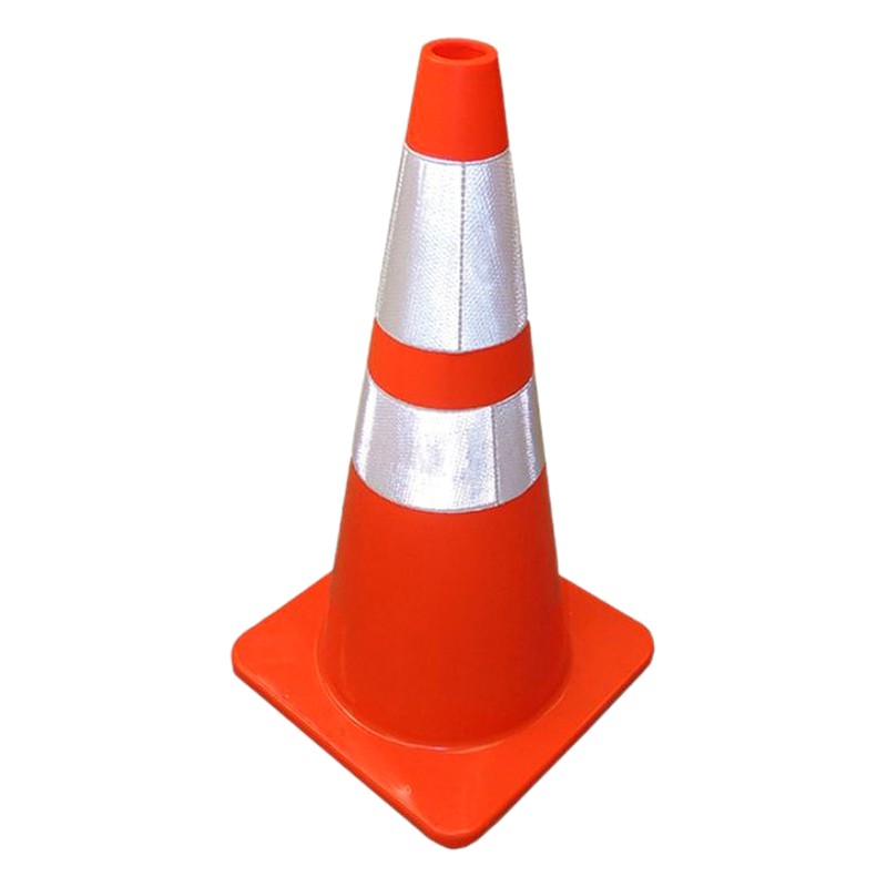 CONO SEGURIDAD PVC 28"-70CM C/CINTA