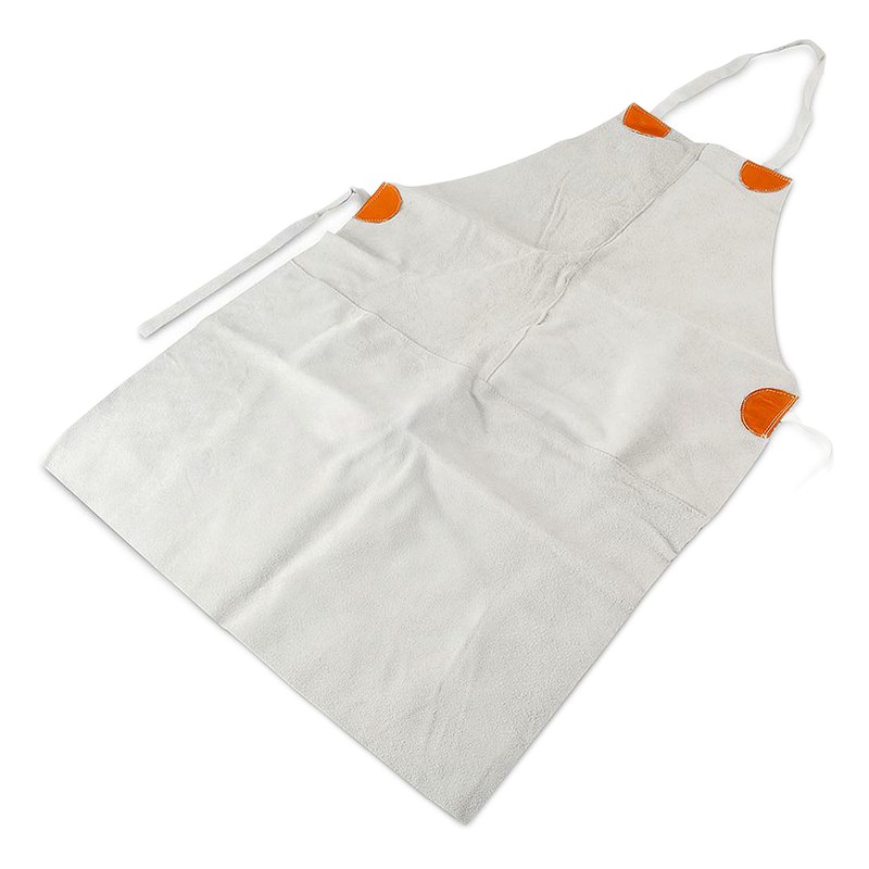 MANDIL DE CUERO PARA CORTE CROMO