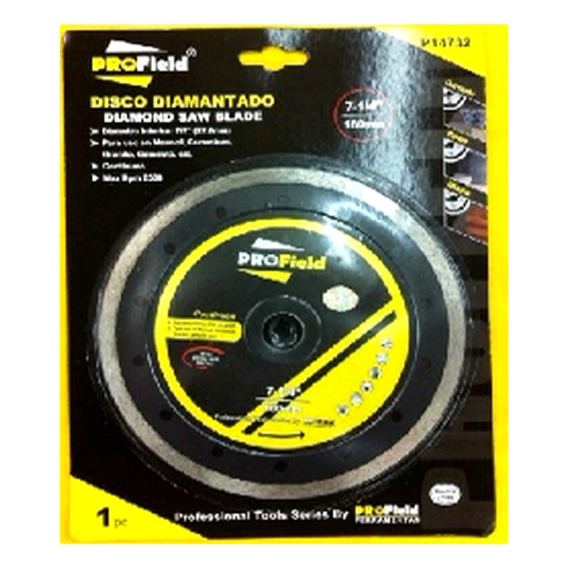 DISCO CONCRETO DIAMANTADO 7-1/4"/ PROFIELD P14711