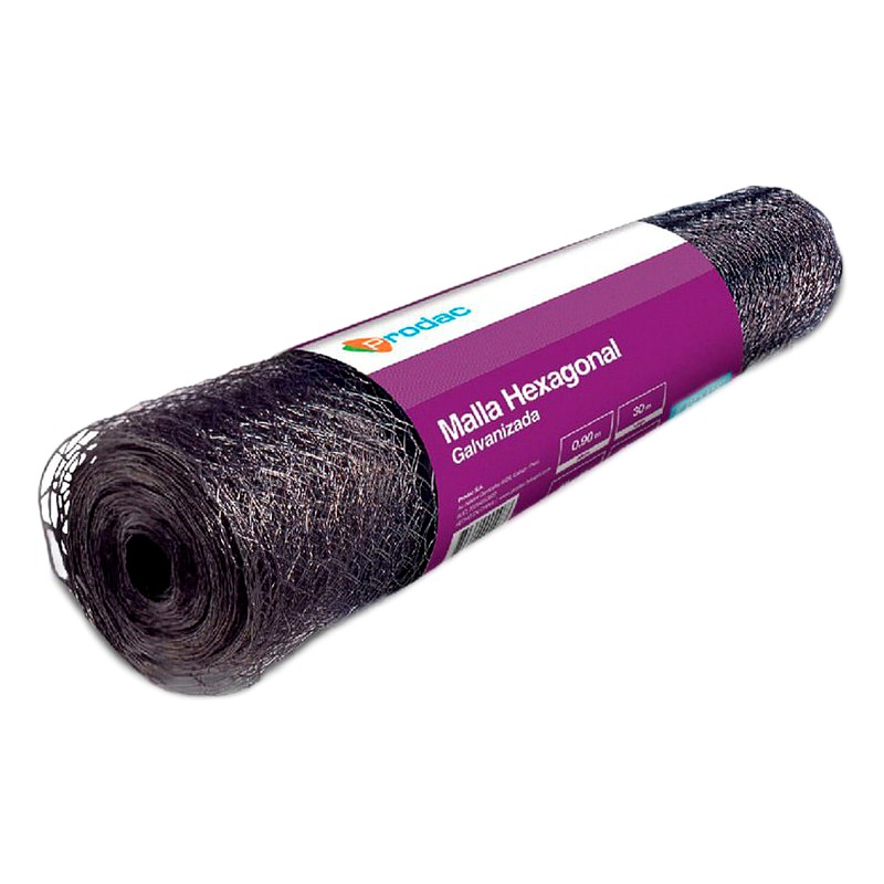 MALLA EXAGONAL ALAMBRE GALV. 3/4 X 0.90 X 30MTS / PRODAC