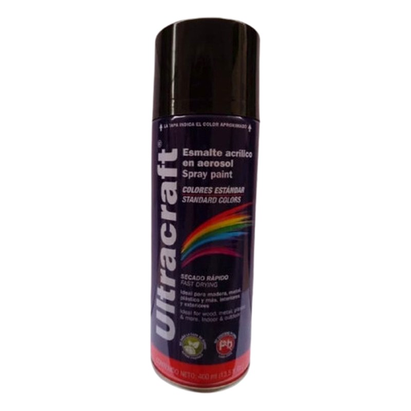 SPRAY NEGRO MATE / ULTRACRAFT 40034