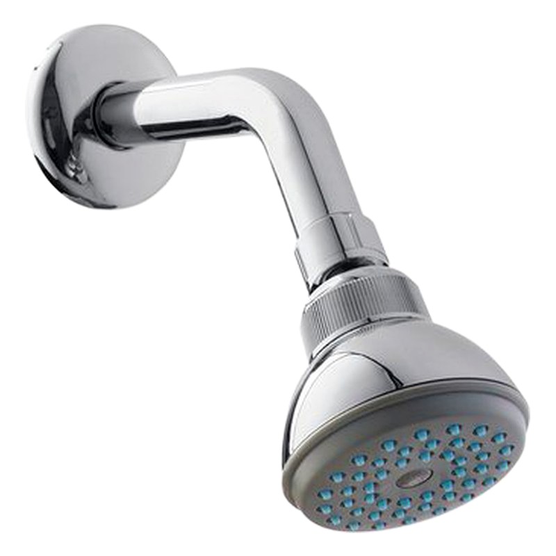 DUCHA METAL 6" . CODO GALVANIZADO CORT.