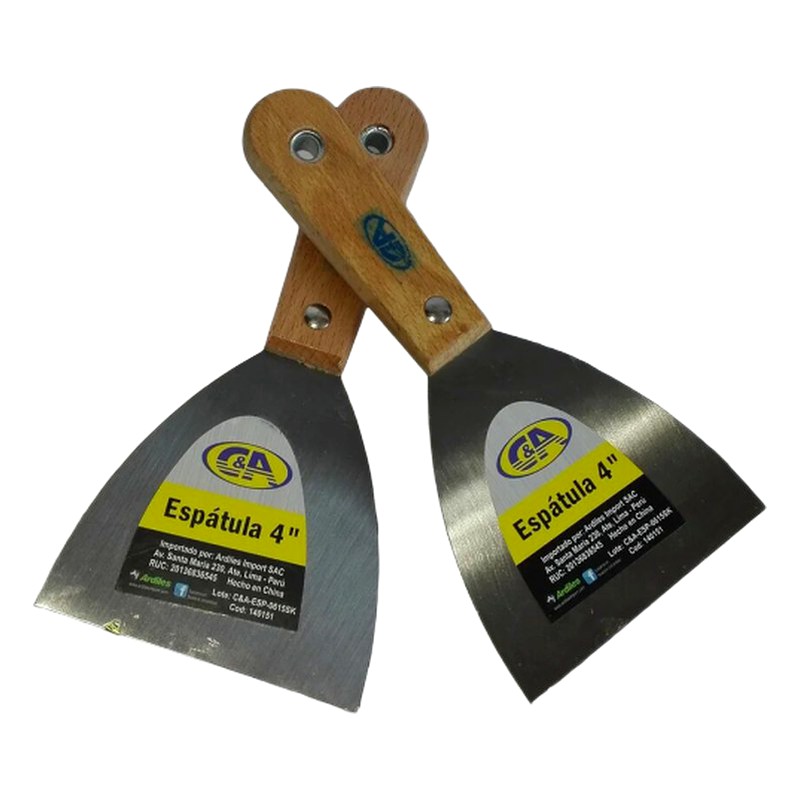 ESPATULA 5" M/MADERA/ C&amp;A 140539