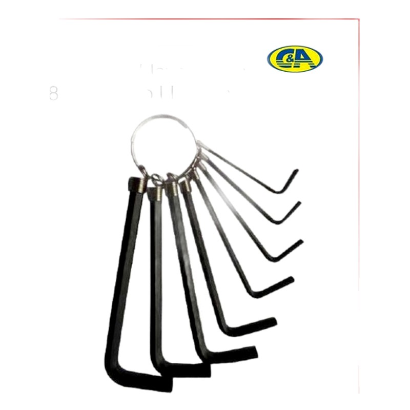 JUEGO LLAVE ALLEN X 8 PZAS TIPO LLAVERO/  C&amp;A 140454