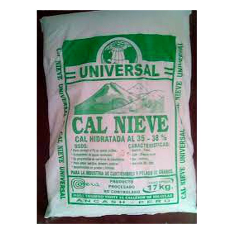 SACO CAL NIEVE 38% HIDRATADA X 17KG/ UNIVERSAL