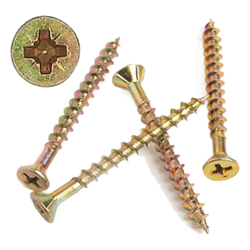 TORNILLO AUTORROSCANTE 5X50MM ASTER AMARILLO