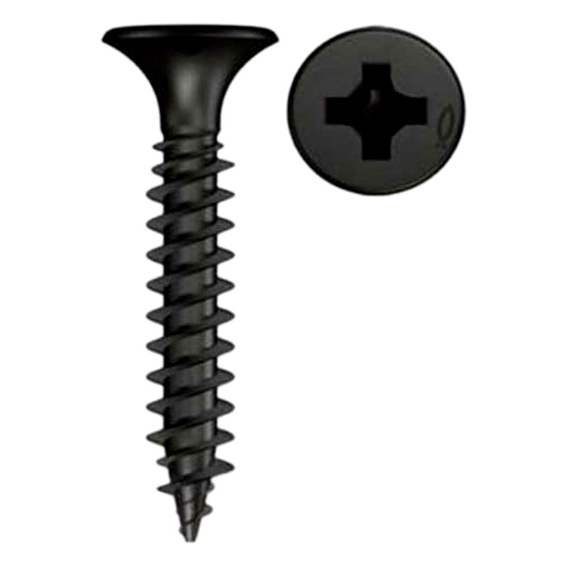 TORNILLO DRYWALL P/F NEGRO 6 X 25M