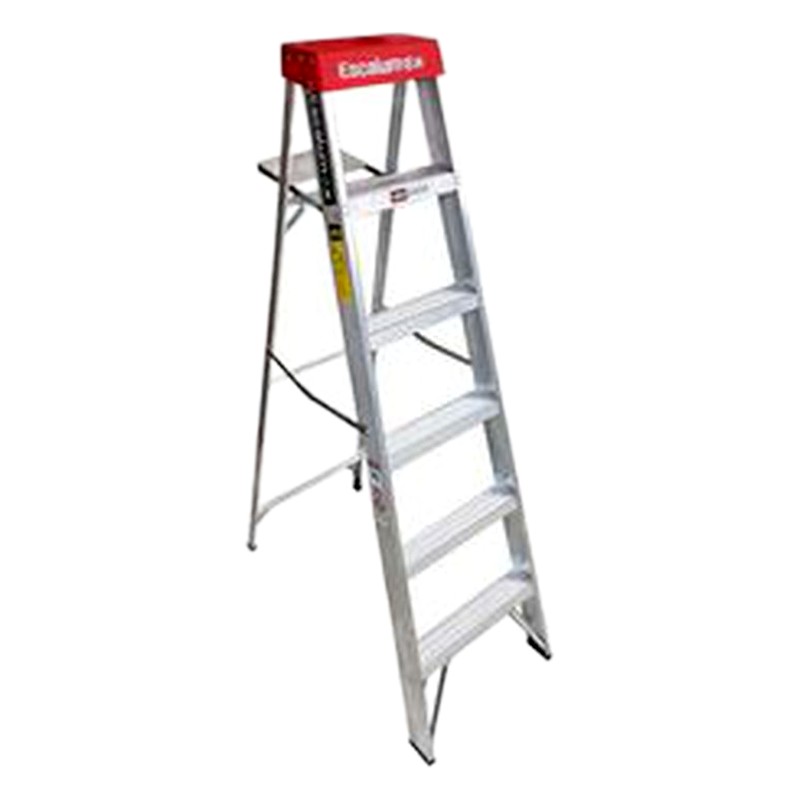 ESCALERA TIJERA ALUMINIO, 04 PELDAÑOS