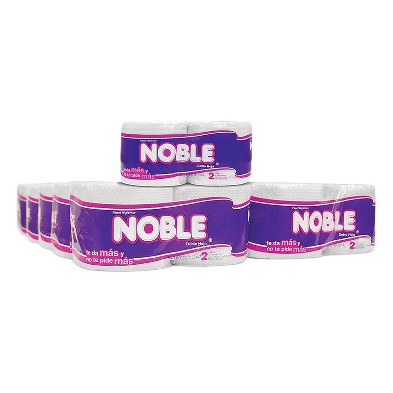 PAPEL HIGIENICO MORADO PAQ.20UND/ NOBLE